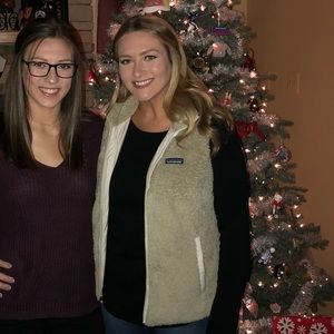 Patagonia Fuzzy Vest, size Large